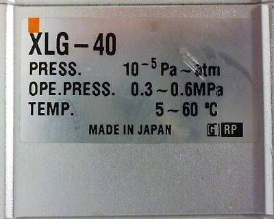 SMC XLG-40 High Vacuum Valve