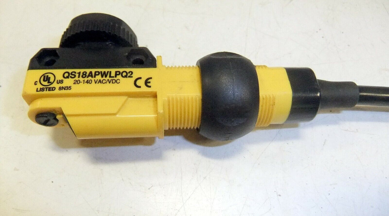 Banner Engineering Photoelectric Switch W Pigtail End QS18APWLPQ2