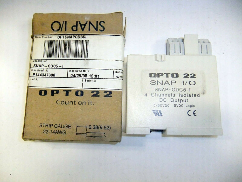 Opto 22 I/O Module SNAP-ODC5-1