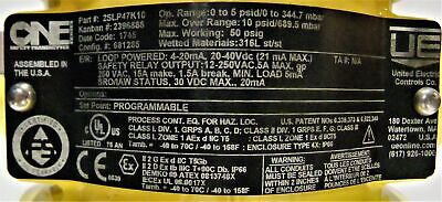 United Electric 2SLP47K10 Programmable Pressure Switch