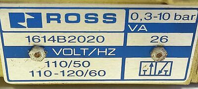Ross Controls 1614B2020 110/120 V AC 3/2 Way Directional Control Valve