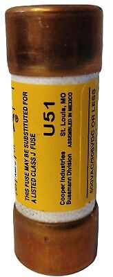 Bussmann LPJ-20SP 600 V AC / 300 V DC 20 A Low-Peak Time-Delay Fuse - Lot of 3
