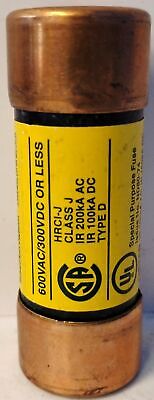 Bussmann LPJ-6SP 600 V AC / 300 V DC 6 A Low-Peak Time-Delay Fuses - Lot of 2