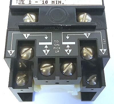 Agastat 7012AF 110/120 V AC 1-10 Minutes On-Delay Time Delay Relay