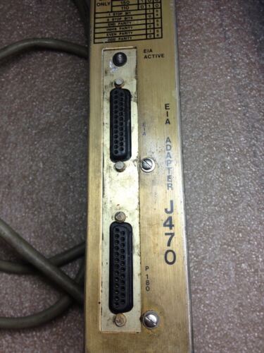 Gould MODICON AS-J470-000 EIA PORT ADAPTER MODULE