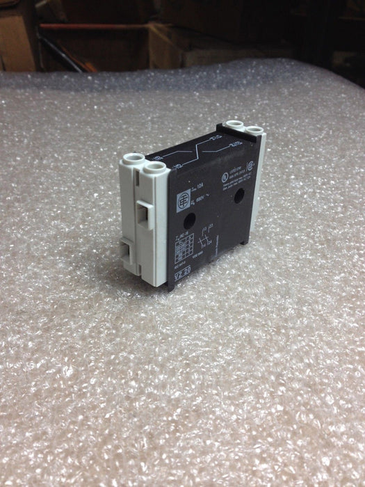 Telemecanique VZ20 Auxiliary Contact