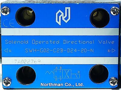 Northman SWH-G02-C2B-D24-20-N 24 V DC Hydraulic Solenoid Valve