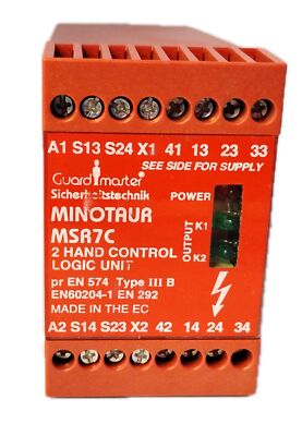 Allen-Bradley 440R-D23024 MSR7C Guardmaster MINOTAUR 24 V DC Safety Relay