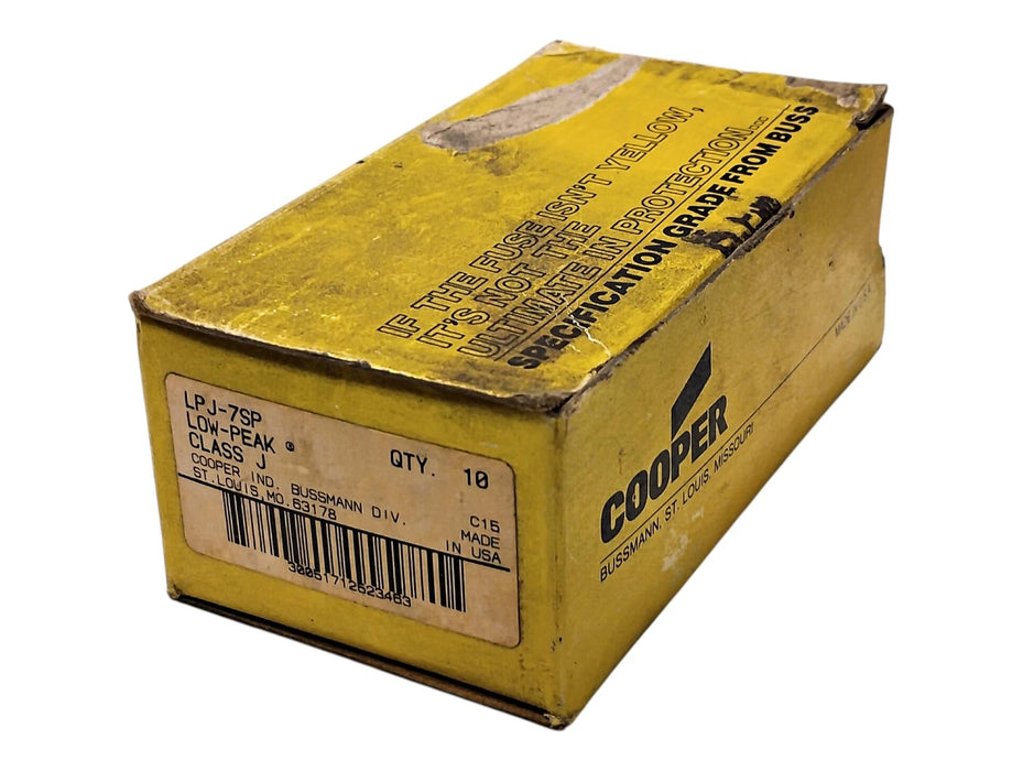 Bussmann LPJ-7SP 600 VAC/300 VDC 7 A Current-Limiting Time-Delay Fuses
