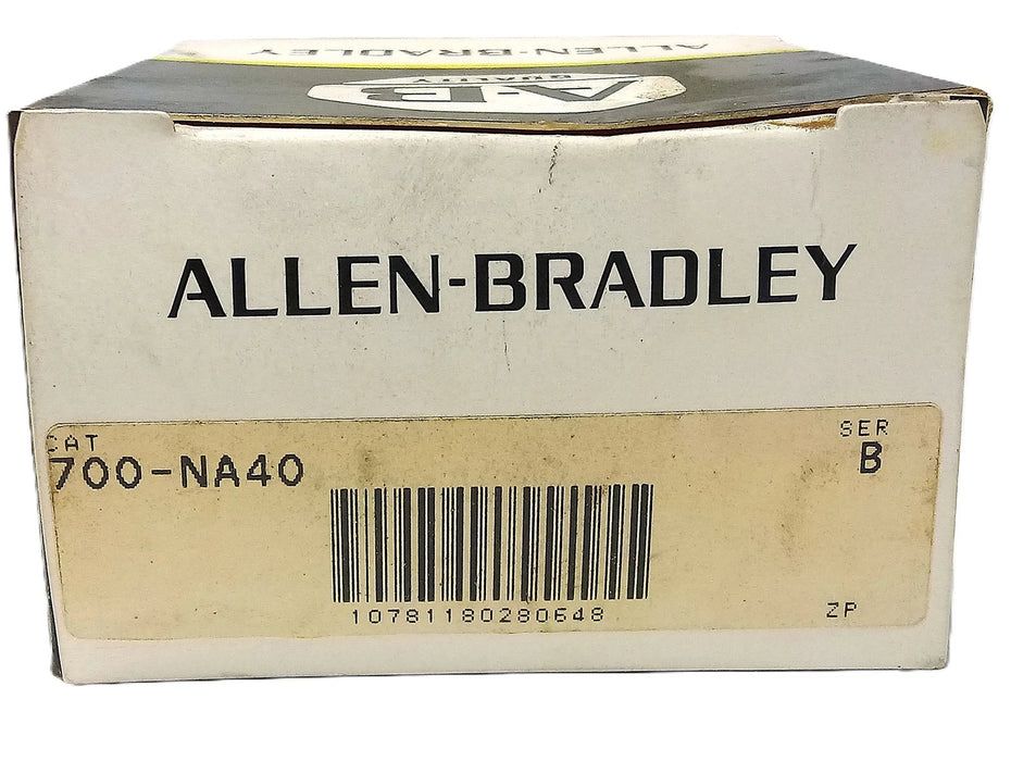 Allen-Bradley 700-NA40 4 Pole Contact Block for Type N Industrial Relays