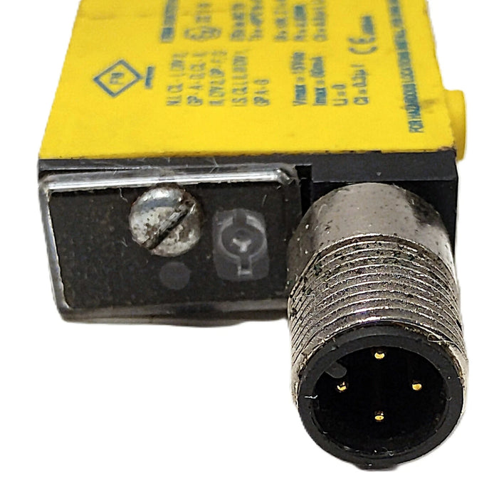 Banner Engineering MIAD9FQ Mini-Beam 5-10 V DC Fiber Optic Photoelectric Sensor