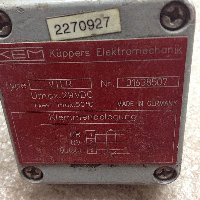 Kem Kuppers Elektromachinik 1635807 Amplifier