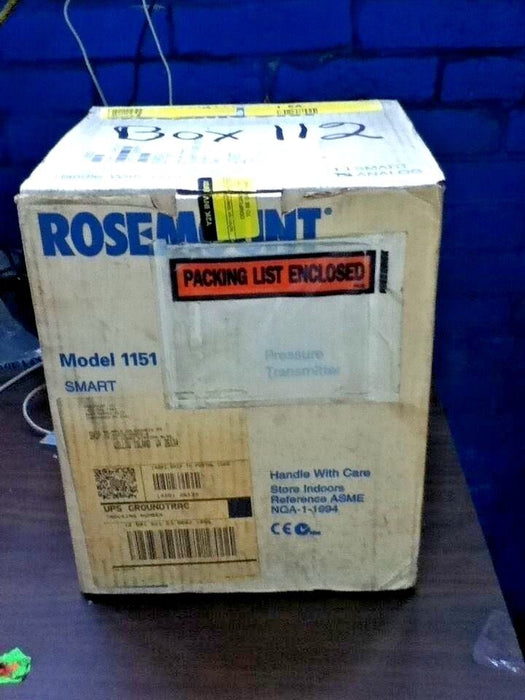 Rosemount 1151Gp5E22M1B1 Pressure Transmitter