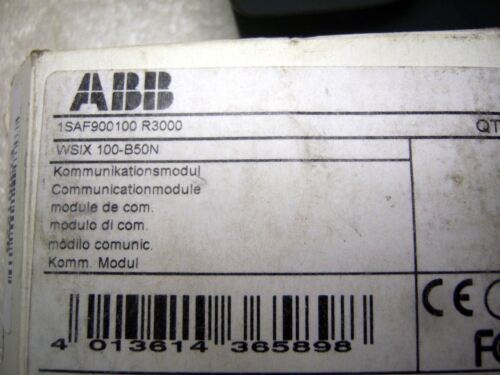 ABB 1SAF900100R3000 WSIX100-B50N PLC Wireless Communications Module