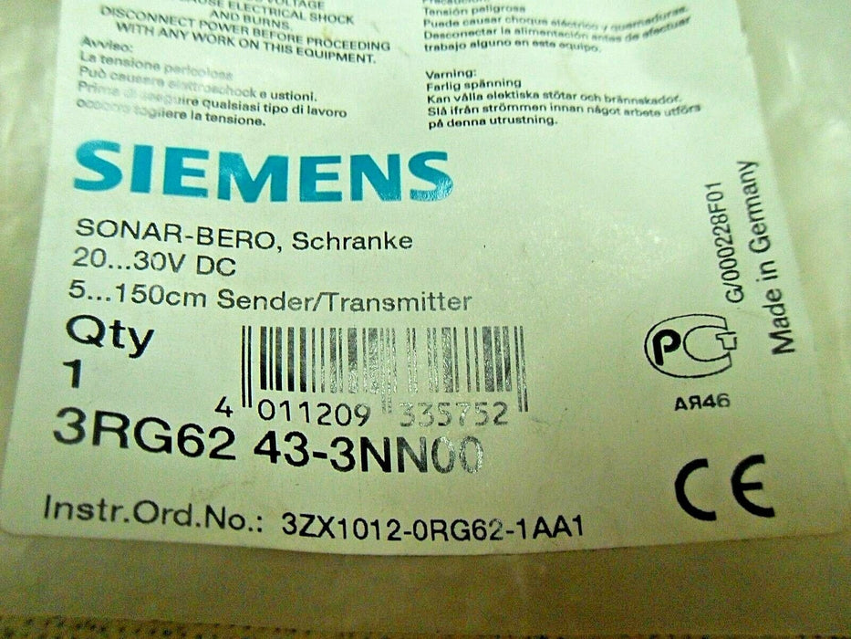Siemens 3RG62 43-3NN00 Sensor
