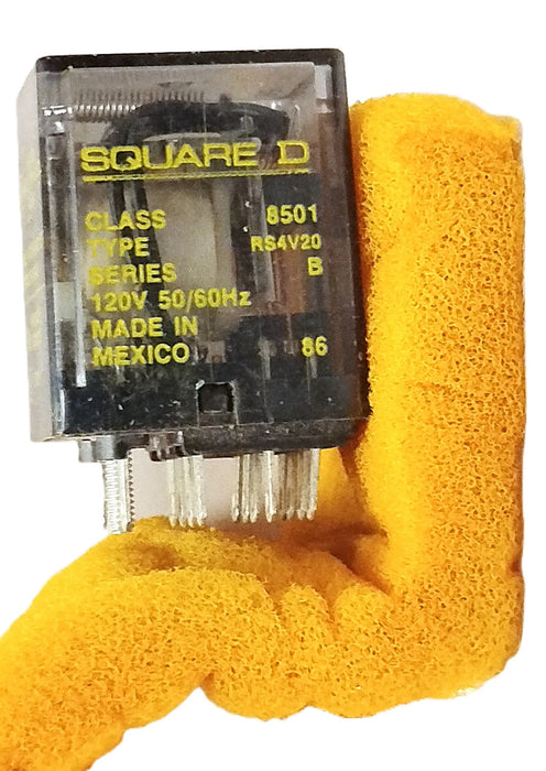 Square D 8501-RS4-V20 120 v AC 3 A Miniature Ice Cube Relay