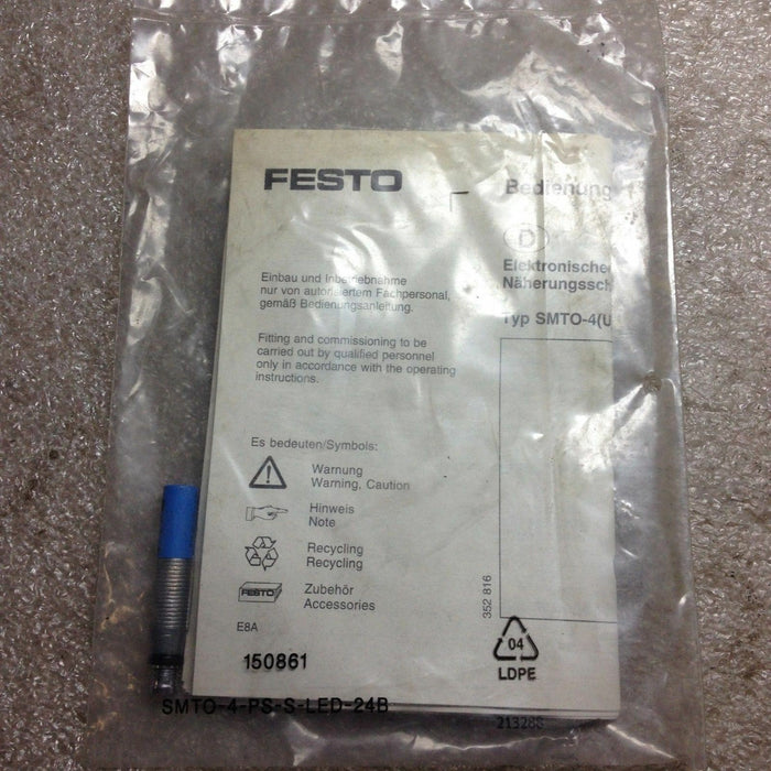 Festo SMTO-4-PS-S-LED-24B Proximity Sensor