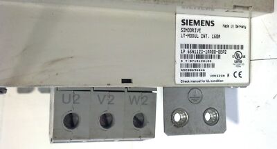 Siemens 6SN1123-1AA00-0EA2 160 A 1-Axis SIMODRIVE 611 Servo Drive