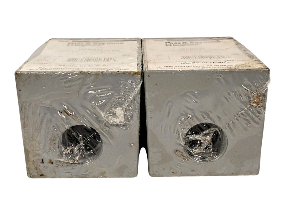 Pass Seymour WPBD33 Aluminum Weatherproof Electrical Box w/ Three 3/4 in Holes