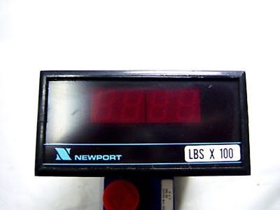 Newport Panel Meter Q 2000 A 10VDC Input 120 VAC