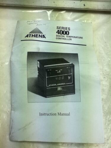ATHENA 4000-B-E-55 TEMPERATURE CONTROL