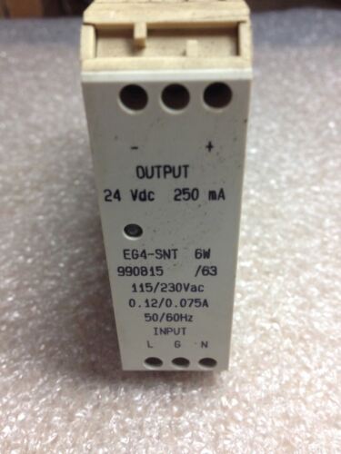 WEIDMULLER EG4-SNT-6W POWER SUPPLY 990815