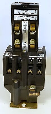 Westinghouse AR4ATN20 20 Seconds Pneumatic On Delay Timing Relay w/ 120 V Coil