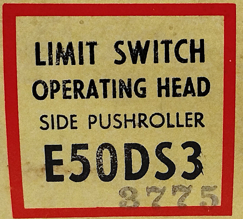 Cutler-Hammer E50DS3 Roller Plunger Limit Switch Operating Head Only