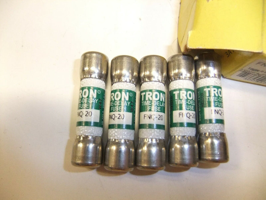 5 Bussmann FNQ-20 Fuses