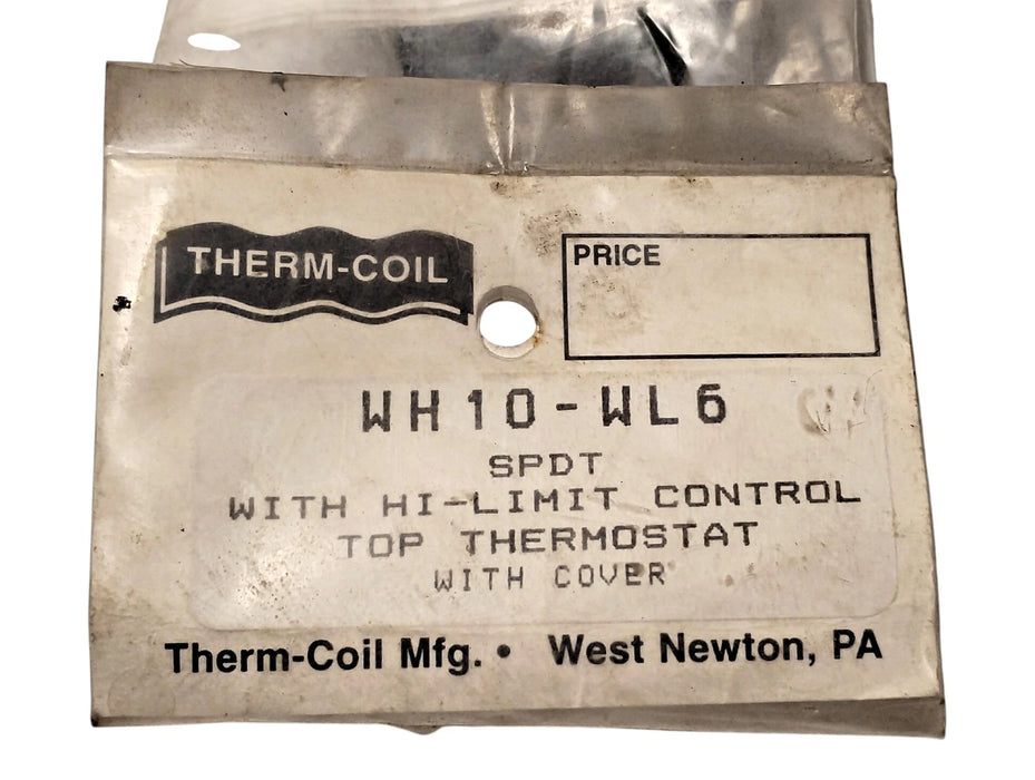 Therm-Coil WH10-WL6 110-160 F Thermostat for Electric Water Heater