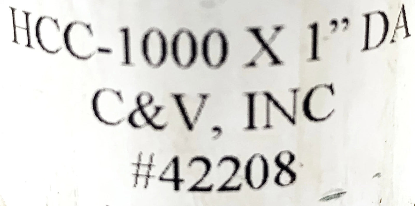 C&V HCC-1000X1"DA 42208 Hydraulic Cylinder