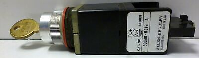 Allen-Bradley 800MR-H31B Key Lock Selector Switch