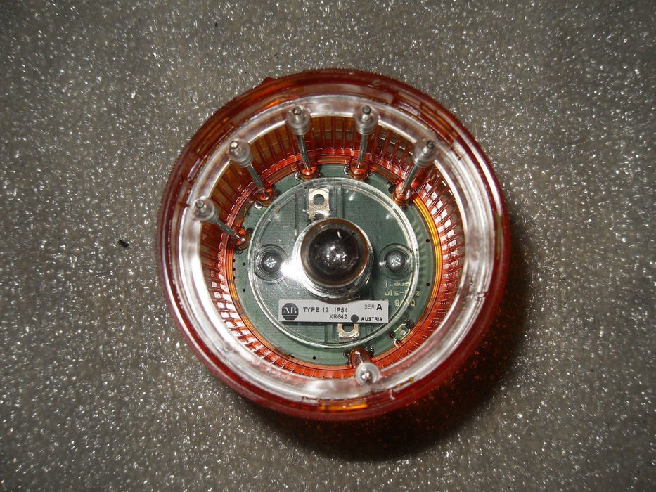 Allen-Bradley 855T-B10DN5 SER A Amber Incandescent Stack Light