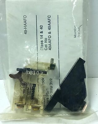 Furnas 49AAFO Series C NEMA A600 Auxiliary Interlock Kit for Motor Starters