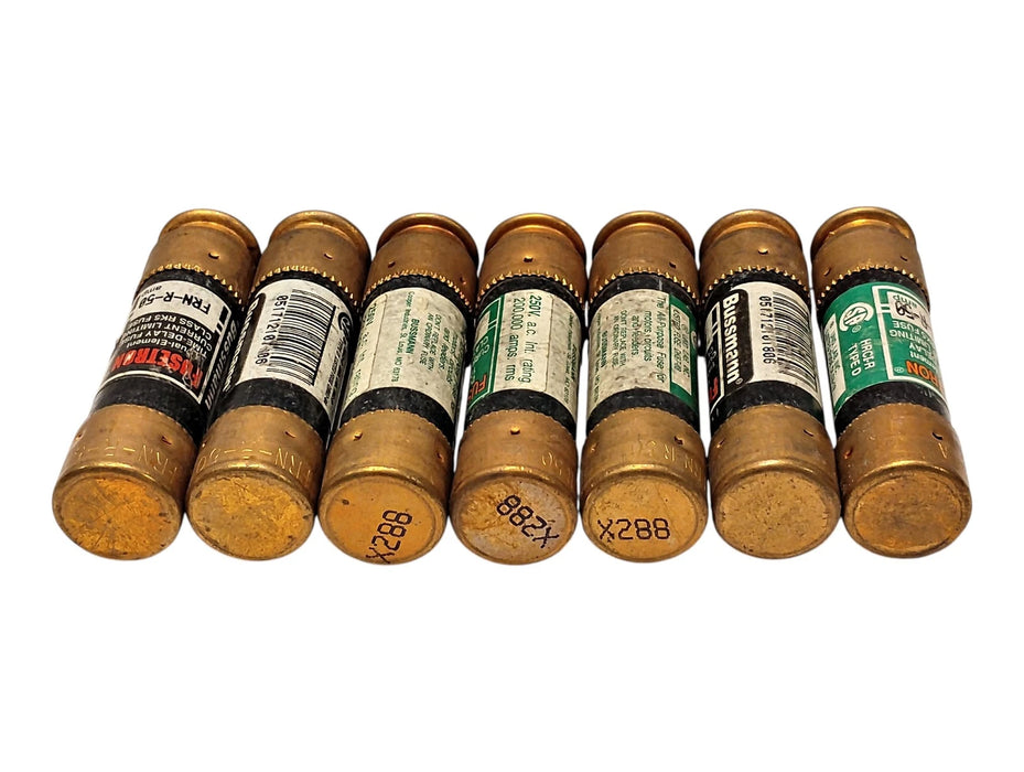 Bussmann FRN-R-50 250VAC/125VDC 50 A Current-Limiting Time-Delay Fuses