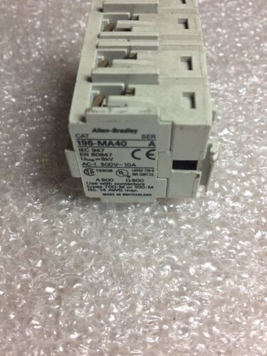 Allen-Bradley A95-MA40 AUXILLARY CONTACT