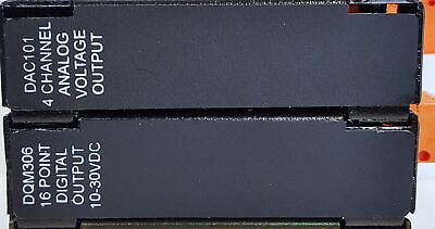 Horner Automation IC300DAC101B PLC I/O Module w/ Power Supply IC300FOX104C