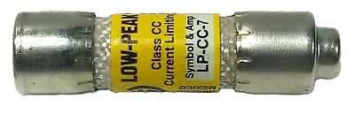Bussmann LP-CC-7 600 V AC 7 A Current-Limiting Time-Delay Fuse