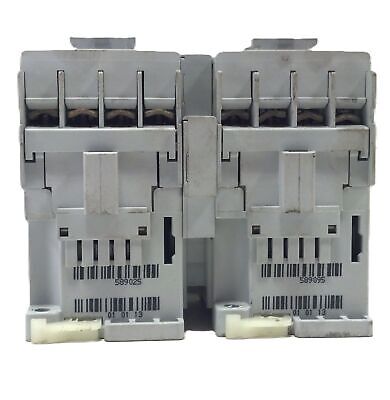Allen-Bradley 104-C09KL22 220-230 V 50/60 Hz 9 A 1 NOC/3 NCC Reversing Contactor
