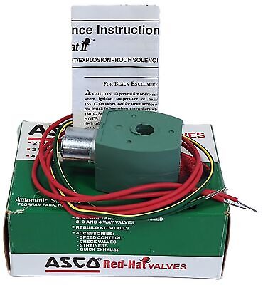 ASCO 238210-152-D 208V 60Hz Solenoid Valve Coil