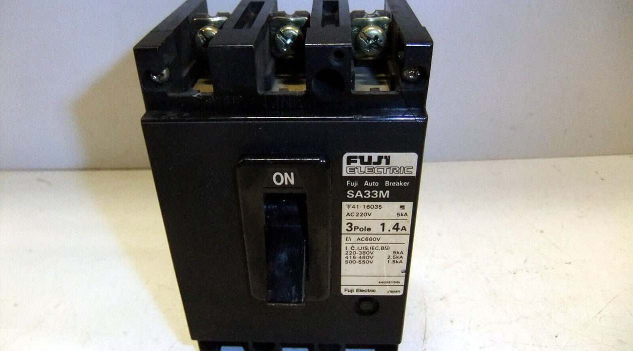 Fuji Circuit Breaker SA33M-1.4