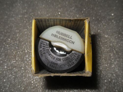 Hubbell HBL5366CCN Insulgrip Plug 20A 125V NEMA 5-20P