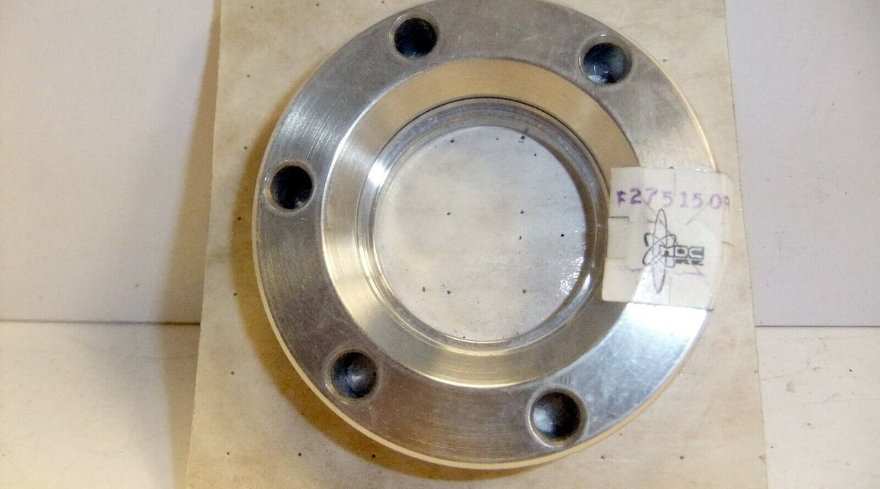 MDC SS Precision Double Sided Flange 2.75 OD 1.5 ID F27515 OR