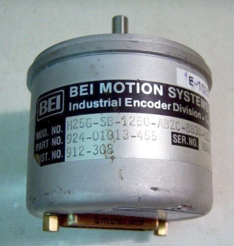 BEI H25G-SB-1250-ABZC-8830-LED-ED25-S 924-01013-455 Rotary Encoder