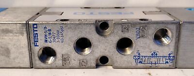Festo MVH-5/3G-1/8-B 24 V DC 3-10 Bar 40-145 PSI Tiger 2000 Solenoid Valve