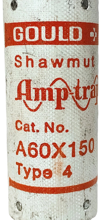 Gould Shawmut A60X150 Type 4 Form 101 600 V AC 150 A Fast-Acting Fuses