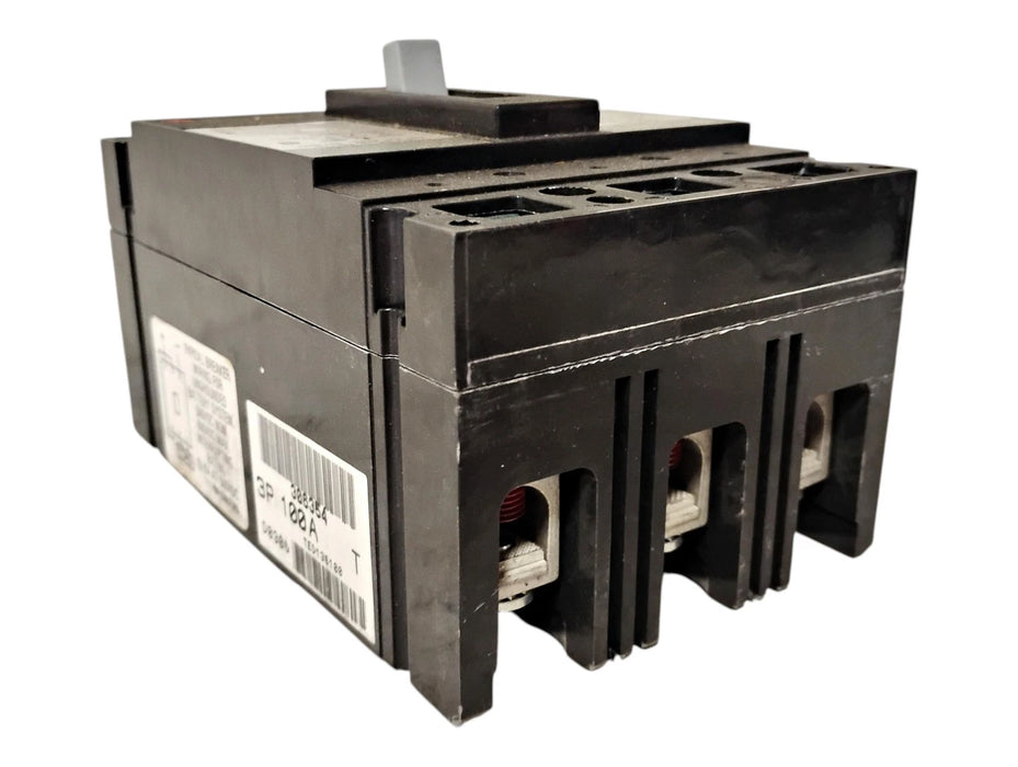 GE TED136100WLFA TED136100 100 A 600 V AC 250 V DC Circuit Breaker