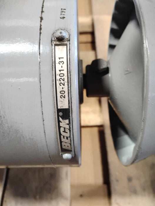Beck 11-407 1 PH 120 V 400 VA CW Electric Rotary Damper Actuator