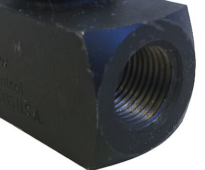 Parker F-800-S11 F800S11 COLORFLOW 3000 psi 15 GPM Hydraulic Flow Control Valve
