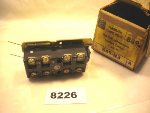Allen-Bradley Pneumatic Timer Auxilliary Contact 849-N3